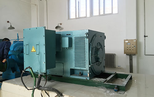 勐海某水电站工程主水泵使用我公司高压电机
