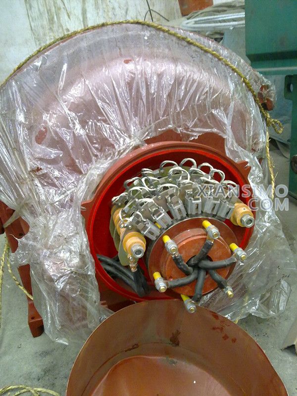 勐海老式JR滑环电机维修